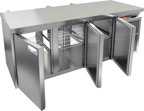 Стол с холодильным шкафом Hicold SNT 111 HT (R290)