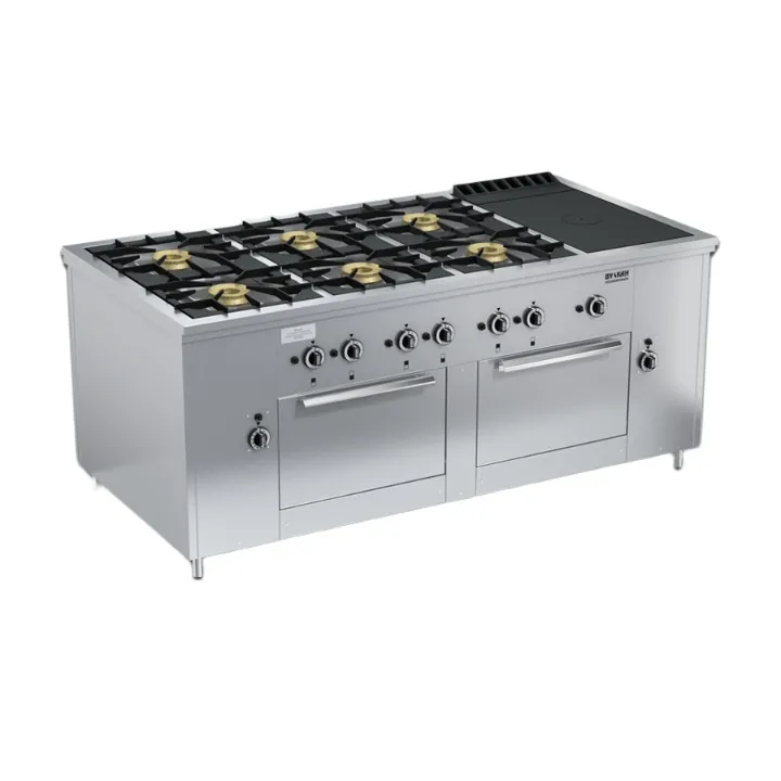 Плиты профессиональные ПЛИТА ГАЗОВАЯ ВУЛКАН-HEIDEBRENNER ПРГ-IIA-8-1 2ДШ MAXI 82442