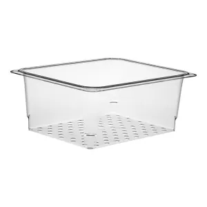 Дуршлаг h 12.7см для гастроемкости GN1/2 поликарбонат Cambro 25CLRCW-135
