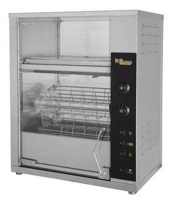 Грили для кур ГРИЛЬ Д/КУР GRILL MASTER КАРУСЕЛЬНЫЙ Ф3КМЭ(В) С ВИТРИНОЙ 21200