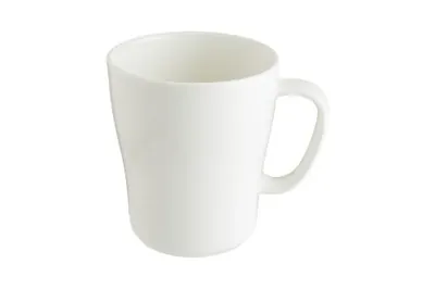 Кружка Bonna KAF300MUG, 68967, 300 мл d=84 мм h=98 мм белый блюдце 68962,73963 форма Каф