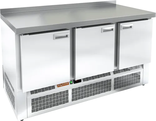 Столы холодильные СТОЛ С ХОЛОДИЛЬНЫМ ШКАФОМ HICOLD SNE 111/TN W (R290)