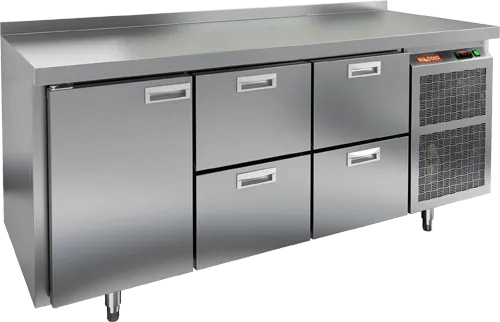 Столы холодильные СТОЛ С МОРОЗИЛЬНЫМ ШКАФОМ HICOLD SN 122/BT (R290)