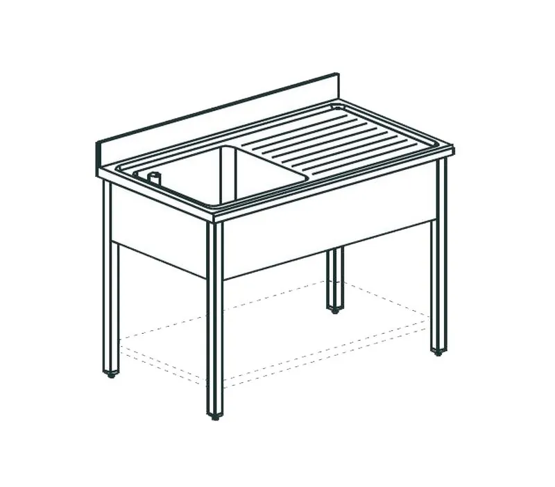 Ванна моечная APACH CHEF LINE LS146-54RW
