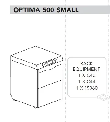 Фронтальные посудомоечные машины МАШИНА ПОСУДОМОЕЧНАЯ DIHR OPTIMA 500 SMALL