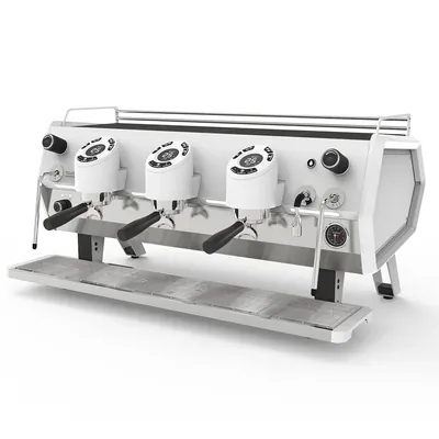 Кофемашины Кофемашина Sanremo D8 PRO 3 высокие гр,Total White,Подсветка+Cold Touch+Система смешанной воды,белая