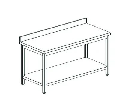 Столы производственные СТОЛ ПРОИЗВОДСТВЕННЫЙ APACH CHEF LINE LWT822SHU