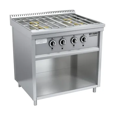 Плиты профессиональные ПЛИТА ГАЗОВАЯ ВУЛКАН-HEIDEBRENNER ПРГ-IIA-4М Standart СЕРИЯ 700,АРТ.82240