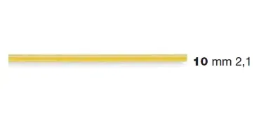 Рабочие органы и насадки Форма LA MONFERRINA для P6/P12 SPAGHETTI 2,1 MM 10 бронза