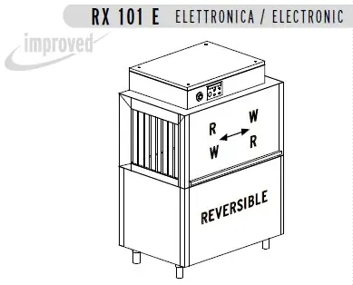 Конвейерные посудомоечные машины Машина посудомоечная Dihr RX 101 E SX+XP+2LC73