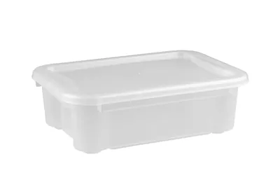 Контейнеры и банки для продуктов Контейнер для продуктов прямоуг. 2,8 л. 27,3*19*8,8 см. п/п Кристалл