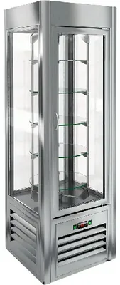 Витрины кондитерские Витрина кондитерская HICOLD VRC 350 R Sh, вертикальная