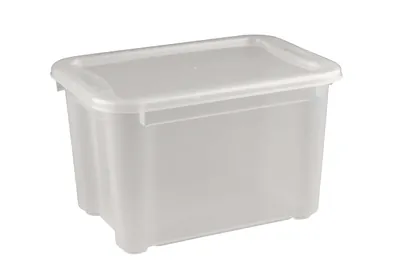 Контейнеры и банки для продуктов Контейнер для продуктов прямоуг. 5,5 л. 27,3*19*17 см. п/п Кристалл