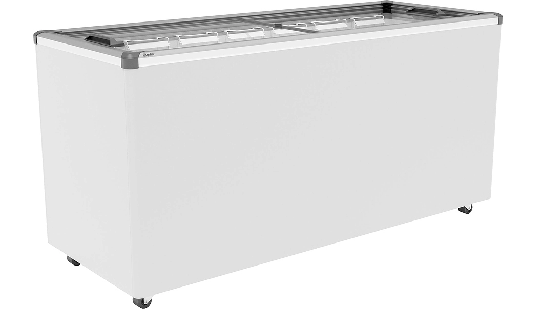 Ларь морозильный Gellar FG 600 C серый v25