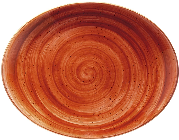 Блюдо овальное Bonna Terracota Aura ATCMOV36OV 360*280 мм