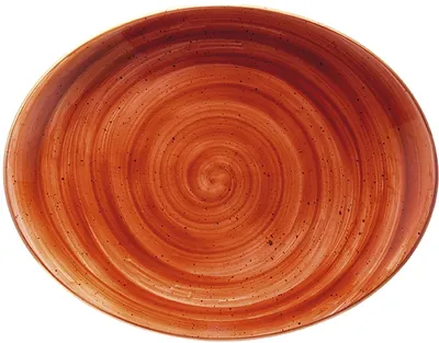 Тарелки, блюда, салатники, миски Блюдо овальное Bonna Terracota Aura ATCMOV36OV 360*280 мм