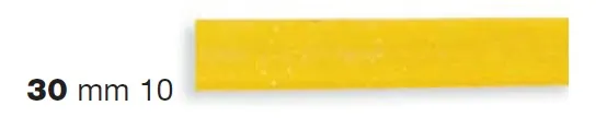 Форма LA MONFERRINA для P6/P12 FETTUCCINE 10 MM 30 бронза