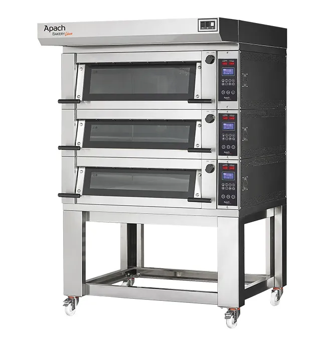 Печь подовая с подставкой без направляющих APACH BAKERY LINE E2K4L DP