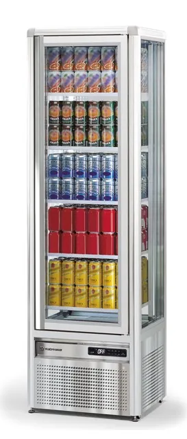 Шкафы морозильные ШКАФ ХОЛОД. СО СТЕКЛОМ TECFRIGO SNELLE 281 G СЕРЕБР.
