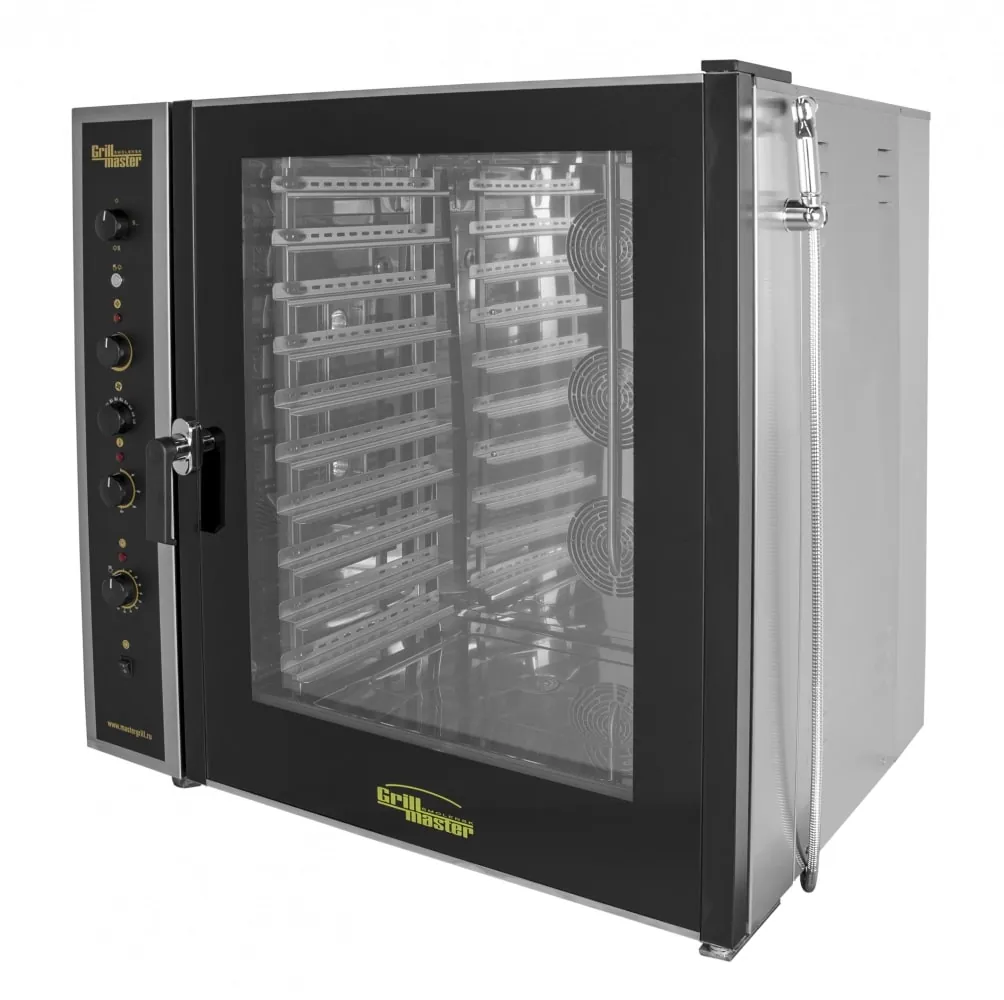 Пароконвектоматы ПАРОКОНВЕКТОМАТ GRILL MASTER ПКЭ/10Г (с парогенератором и рег. скорости) 22111