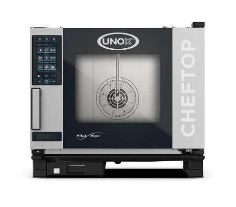 Пароконвектоматы ПАРОКОНВЕКТОМАТ UNOX XEVC-0511-GPLM ГАЗ ЛЕВАЯ ДВЕРЬ