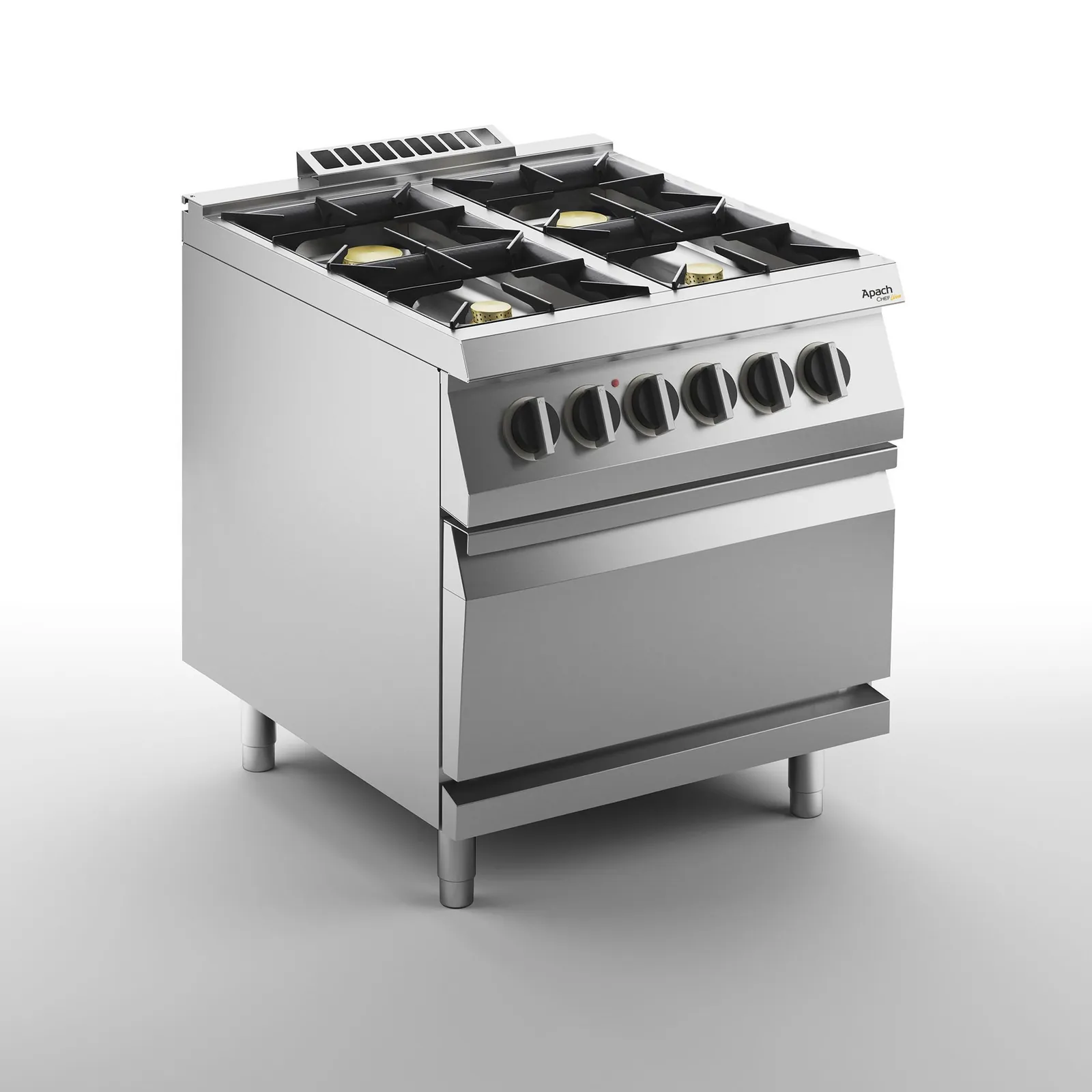 Плиты профессиональные ПЛИТА ГАЗОВАЯ 4 КОНФОРОЧН. 700 СЕРИИ APACH CHEF LINE SLRRG87FE