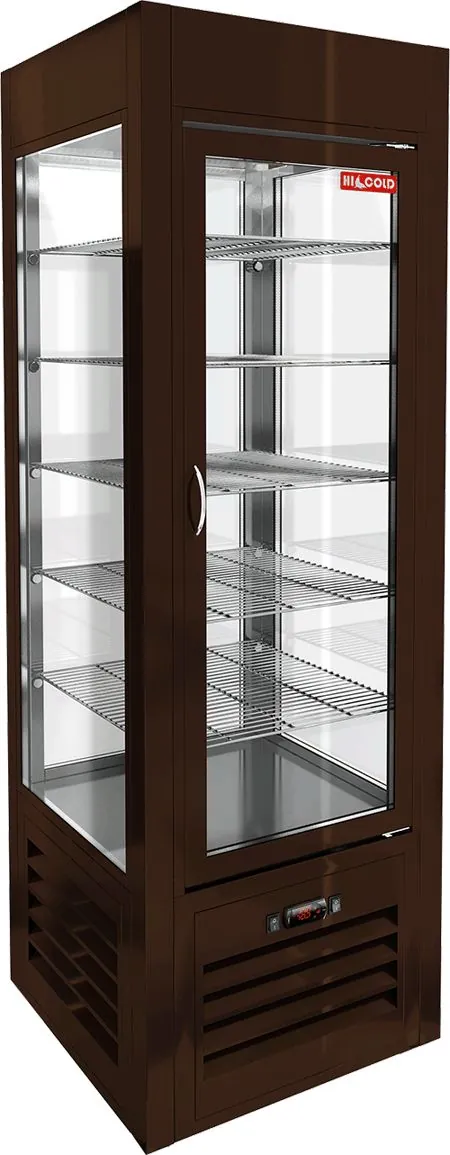 Витрина кондит/вертикальная Hicold VRC 350 SH BROWN