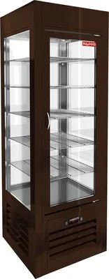 Витрины кондитерские ВИТРИНА КОНДИТ/ВЕРТИКАЛЬНАЯ HICOLD VRC 350 SH BROWN
