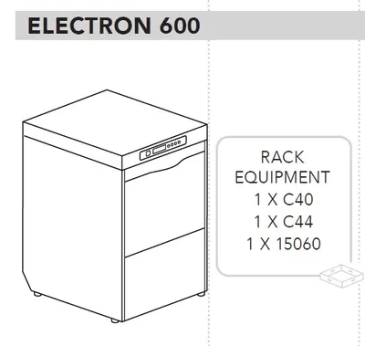 Фронтальные посудомоечные машины МАШИНА ПОСУДОМОЕЧНАЯ DIHR ELECTRON 600+PS