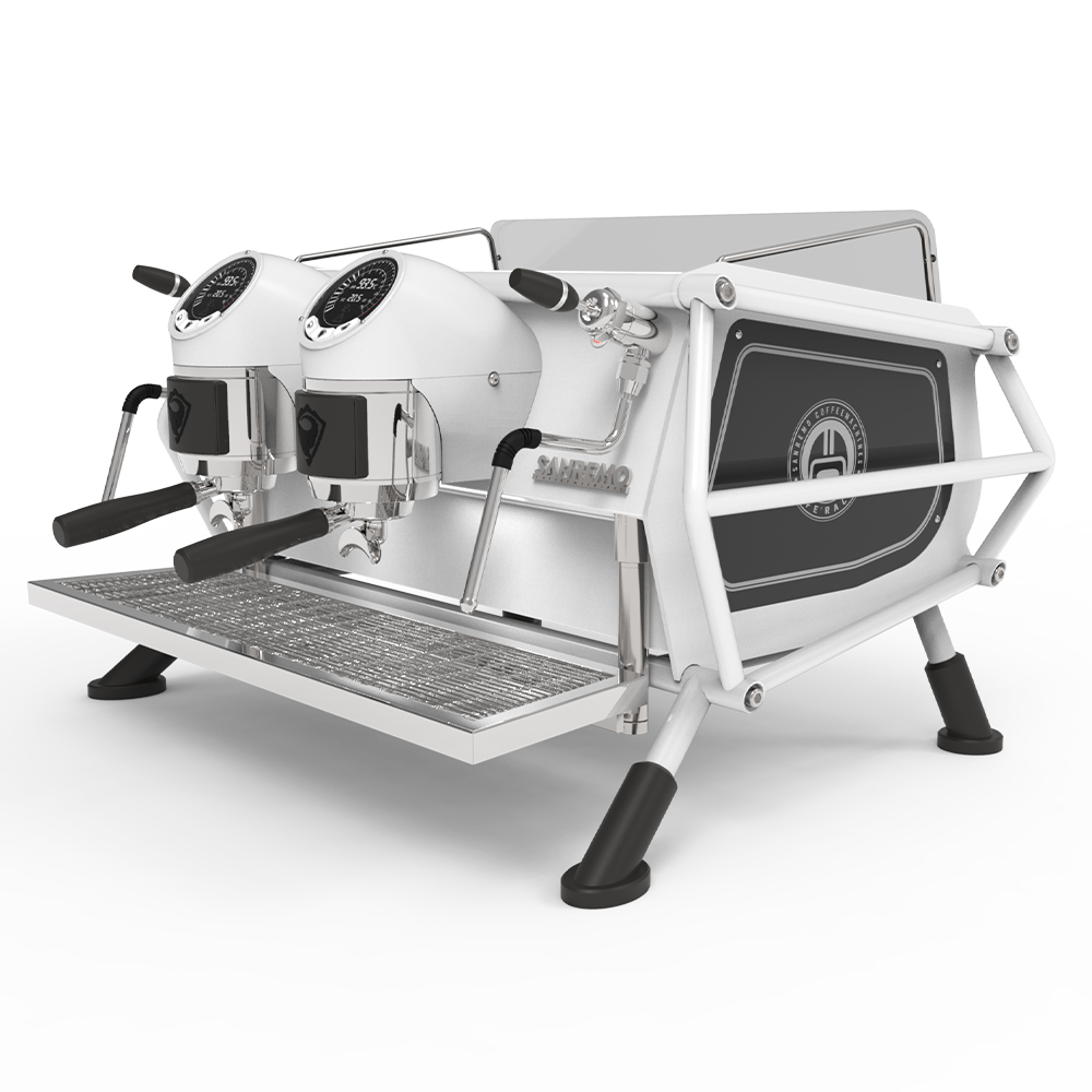 Кофемашины Кофемашина Sanremo Café Racer 2 гр. черно-белая