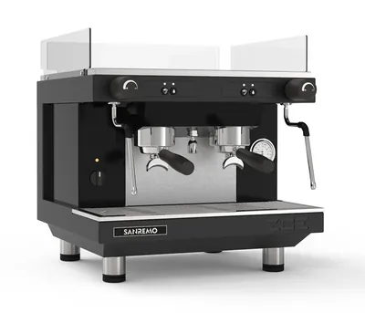 Кофемашины Кофемашина Sanremo Zoe Compact SAP (полуавтомат) 2 гр. чёрная