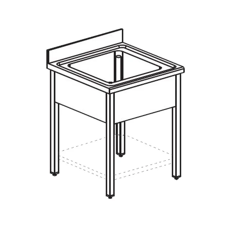 Ванна моечная APACH CHEF LINE LS77-55SH