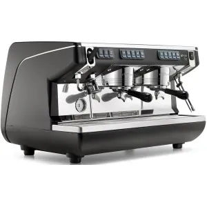 Кофемашины Кофемашина рожковая автоматическая Nuova Simonelli Appia LIFE 2gr V 220V black+high groups+economizer+Easy Cream