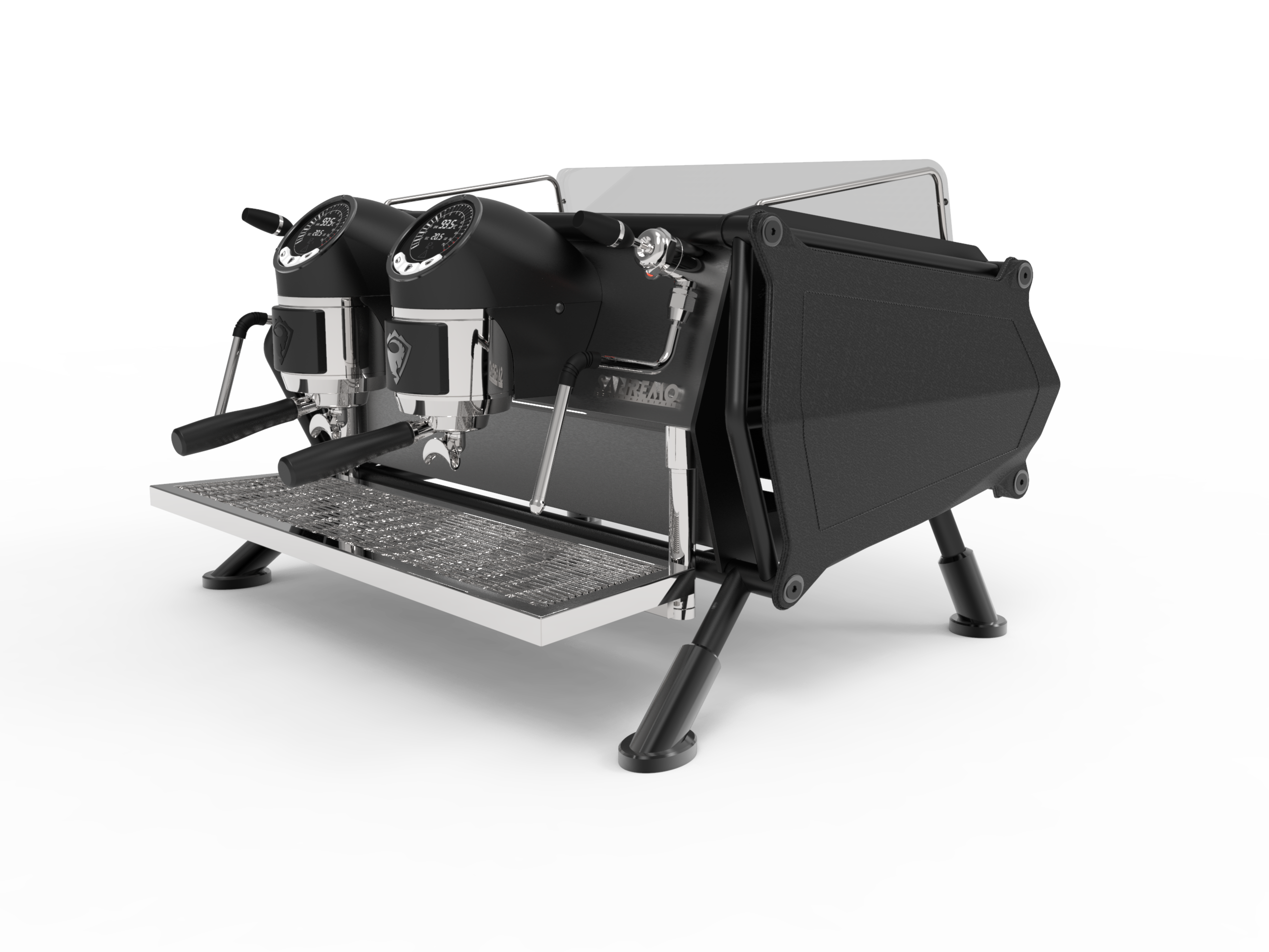 Кофемашины Кофемашина Sanremo Cafe Racer Dolomiti 2 гр.  черная