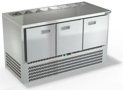 Столы для пиццы и салатов СТОЛ ХОЛОД. Д/САЛАТОВ СПН/С-125/30-1407