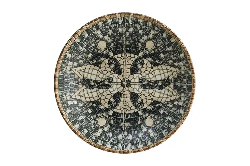 Bonna Mesopatamia Mosaic Black Gourmet Тарелка глубокая S-MT-MZPMBBLM23CK (23 см, 1000 мл)