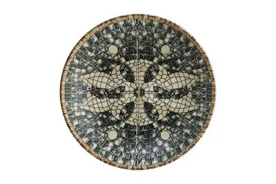 Bonna Mesopatamia Mosaic Black Gourmet Тарелка глубокая S-MT-MZPMBBLM23CK (23 см, 1000 мл)