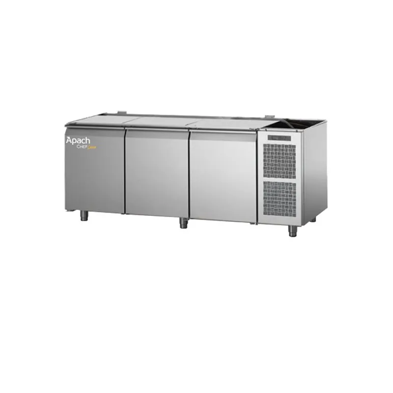 Столы для пиццы и салатов СТОЛ ХОЛОДИЛЬНЫЙ ДЛЯ ПИЦЦЫ APACH CHEF LINE LTPPZ111NT