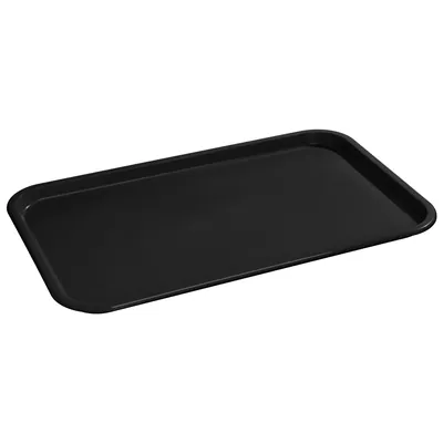 Поднос 52,5*32,5 см. черный поверхность шагрень (110) MGprof