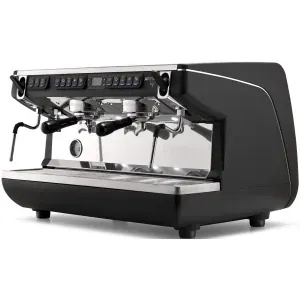 Кофемашина рожковая автоматическая Nuova Simonelli APPIA life XT 2gr 220V black+high groups+ economizer + PID