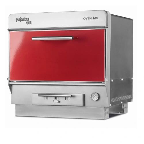 Грили на углях и дровах Печь на твёрдом топливе Pujadas OVEN 140, красный