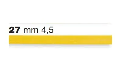 Рабочие органы и насадки Форма LA MONFERRINA для Р6/P12 TAGLIATELLE 4,5 MM 27 бронза