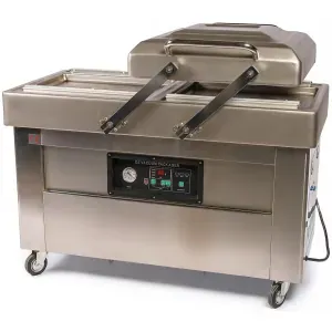 Вакуумные упаковщики Машина для вакуумной упаковки HUALIAN MACHINERY DZ-500/2SB SS (нерж.)