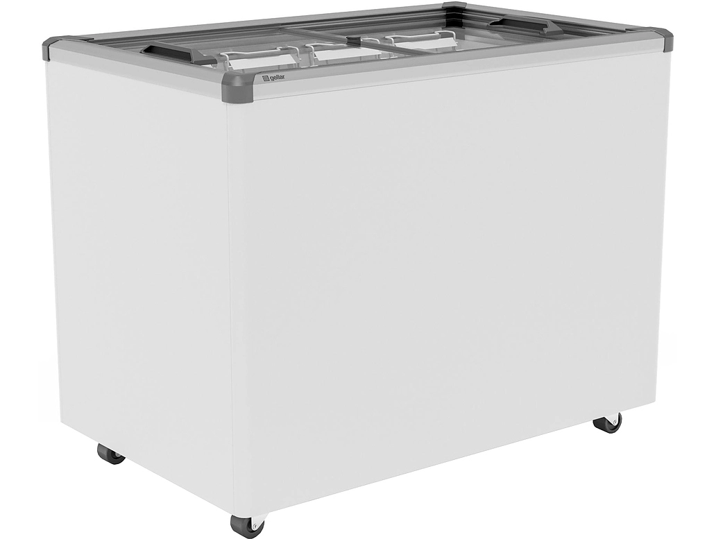 Ларь морозильный Gellar FG 350 C серый v25