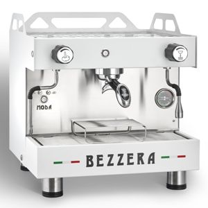 Кофемашины КОФЕМАШИНА ПОЛУАВТОМАТ BEZZERA MODA PM 1GR БЕЛАЯ+ЭКОНОМАЙЗ+ПОДСВЕТ 1ФАЗА