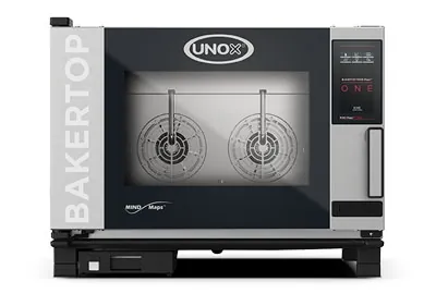 Пароконвектоматы Пароконвектомат Unox XEBC-04EU-E1RM-MP, электрический, с универсальными направляющими