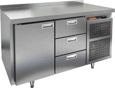 Столы холодильные СТОЛ С ХОЛОДИЛЬНЫМ ШКАФОМ HICOLD GN 13/TN (R290)