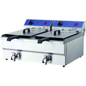 Фритюрницы Фритюрница EKSI HEF-10LT-2 с краном