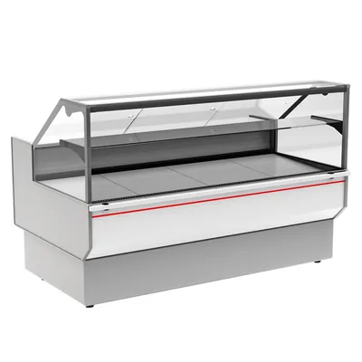 Витрины морозильные Витрина морозильная Полюс GC95 SL 1,5-1 (ВХСн-1,5 Carboma GC95) (0011-9003 боковины серые, декор бел