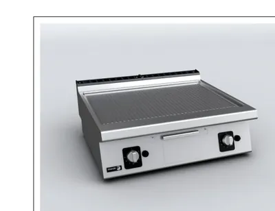 Жарочные поверхности Поверхность жарочная FAGOR FT-E710 C R, электрическая, хром, ребристая